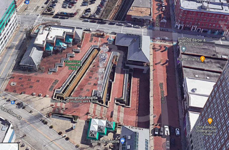 Underground Atlanta’s fountains to flow again—now with light, water